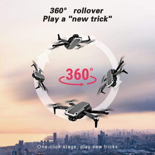 Drones with cameras are for beginners with 4K Camera for Adults, K99 Max GPS Drones with cameras are for beginners with Auto Return, Foldable Mini Drones with cameras are for beginners, Thre - Image 4