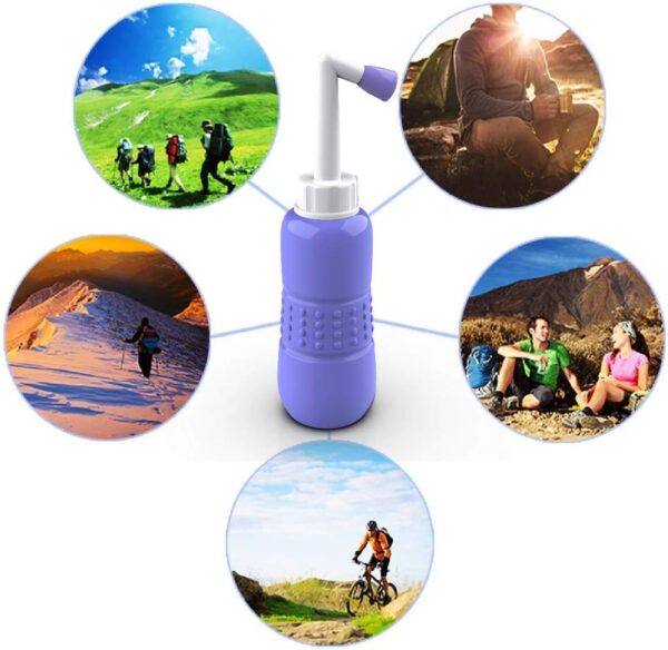 TONELIFE Travel Bidet-450 ml 15oz Portable Bidets Sprayer-Upside Down Squeeze Flusher Bottle-Momwasher Postpartum Clean-Personal Hygiene Care Portable Bidet for Travling,Kids,Puerpera,Eldery,Outdoor - Image 10