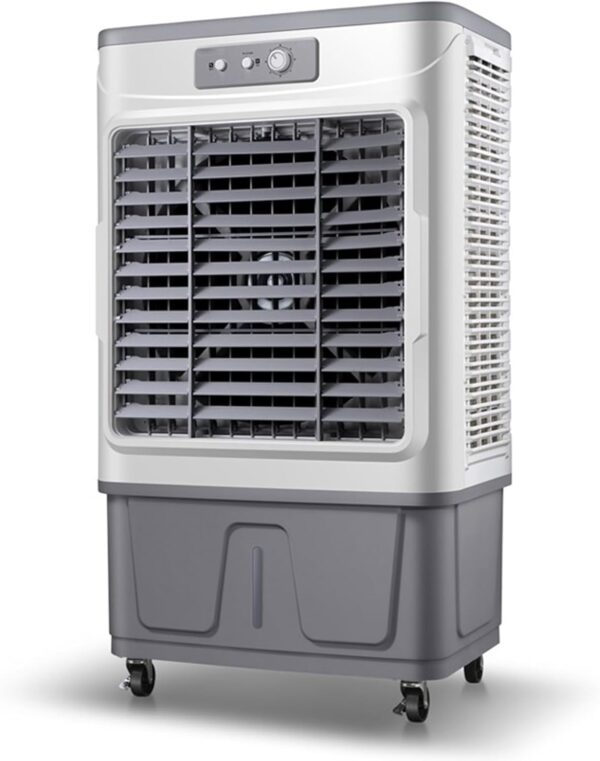 Commercial Evaporative Air Cooler Fan, Portable Space Cooler with Large Water Tank for Energy Saving, Air Conditioning Unit - Image 2