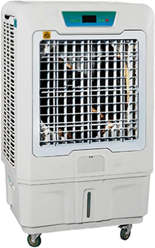 Portable Swamp Cooler, Ductless Air Conditioner with 120°Oscillation, 3 Wind Speed, 4 Ice Packs, Evaporative Air Cooler for Outdoor Indoor - Image 2