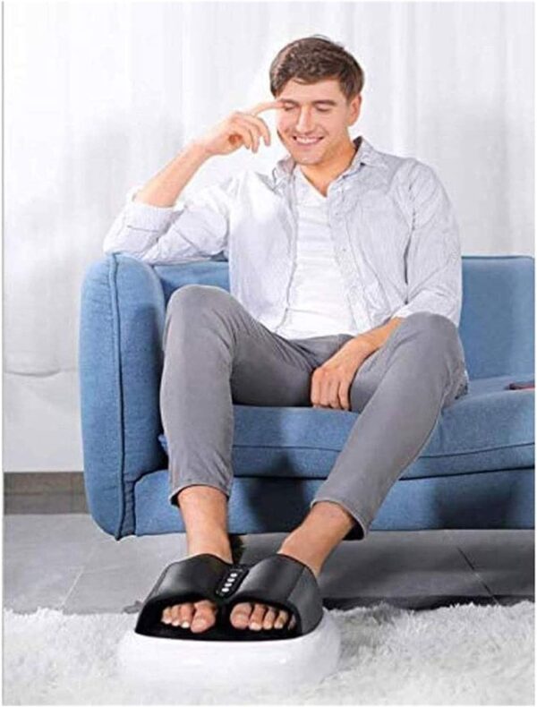 Foot Massager with Heat - Shiatsu Acupressure Therapy Machine for Pain Relief & Circulation - Ideal for Plantar Fasciitis - Portable Compression for Seniors & Adults - Image 5