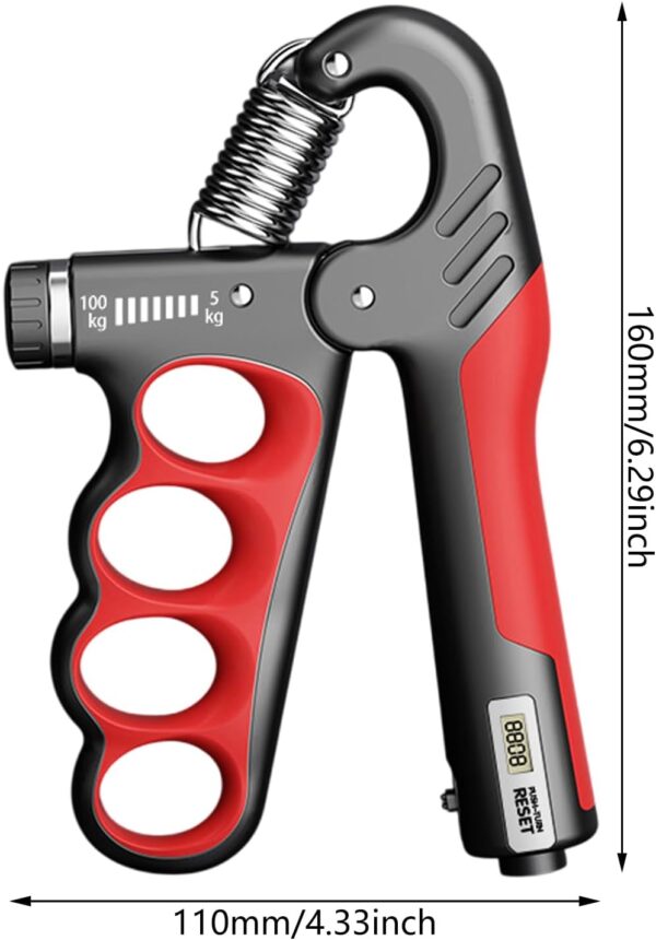 Meiliyizu 5-100Kg Hand Grippers Gym Wrist Expander Adjustable Dynamometer Finger Forearm Trainer Muscle Recover Hand Strengthener - Image 6
