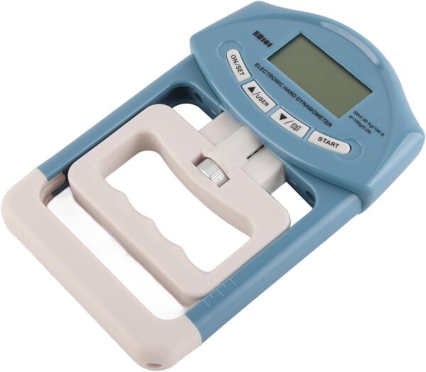Digital Hand Dynamometer Grip Strength Measurement Meter,Digital Force Meter Push and Pull Tester Hand Grip Strengthener,LCD Display Hand Grip Strength Dynamometer Capturing Electronic Hand Grip Power - Image 5