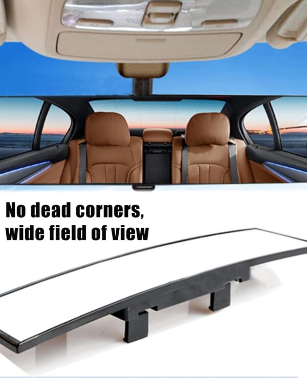 Experience Safer Driving with Large Extra Rear View Mirror - Enhanced Blind Spot Mirrors for Cars, Ideal for Driving Test, Driving Instructor Approved - Image 6