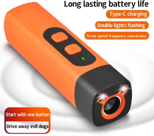 Bark Shield - Barkshield Pro, 2025 New Ultrasonic Dog Repeller - 50ft Long Range Ultrasonic, Anti Bark Collars for Dogs, Correct Dog's Bad Behavior,Better Than Shock Collars or Training Collars (A) - Image 7
