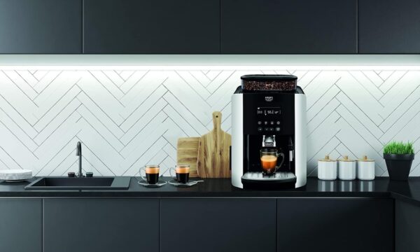 Krups ea817810 Freestanding Fully Automatic Espresso Machine 1.7L 2 Cups Black, Silver – Coffee (Freestanding, Espresso Machine, 1.7 L, Mill Built-in, 1450 W, Black, Silver) - Image 10