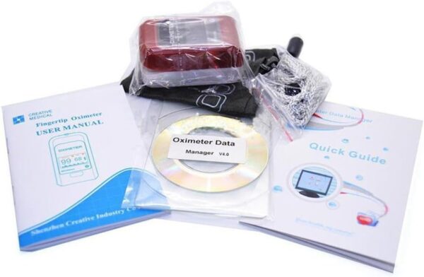 OXIMETERS HealForce PC-60NW Fingertip Pulse, Bluetooth Wireless, Heart Rate Monitor, SpO2, PR, PI Multiple Detection, APP Support - Image 9
