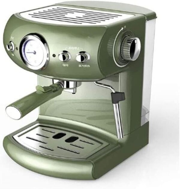 SRDUJINWAN Espresso Machine, Brushed Stainless Steel - Image 2