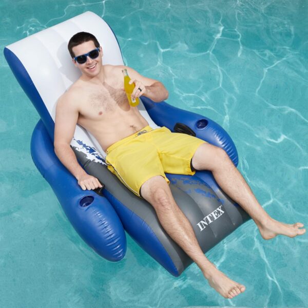Floating Recliner Inflatable Lounge, 71in X 53in - Image 6