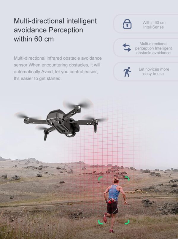Drones with cameras are for beginners with 4K Camera for Adults, K99 Max GPS Drones with cameras are for beginners with Auto Return, Foldable Mini Drones with cameras are for beginners, Thre - Image 5