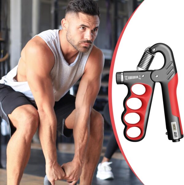 Meiliyizu 5-100Kg Hand Grippers Gym Wrist Expander Adjustable Dynamometer Finger Forearm Trainer Muscle Recover Hand Strengthener - Image 3