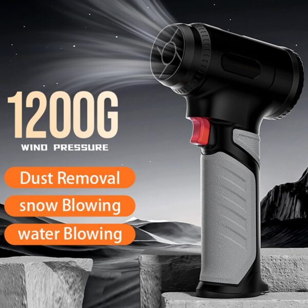 YWBL-WH 1200g Thrust 760W Turbor Dryer Blower Electric Air Blower Electric Brushless Air Blower for Leaf Patio Cleaning - Image 5