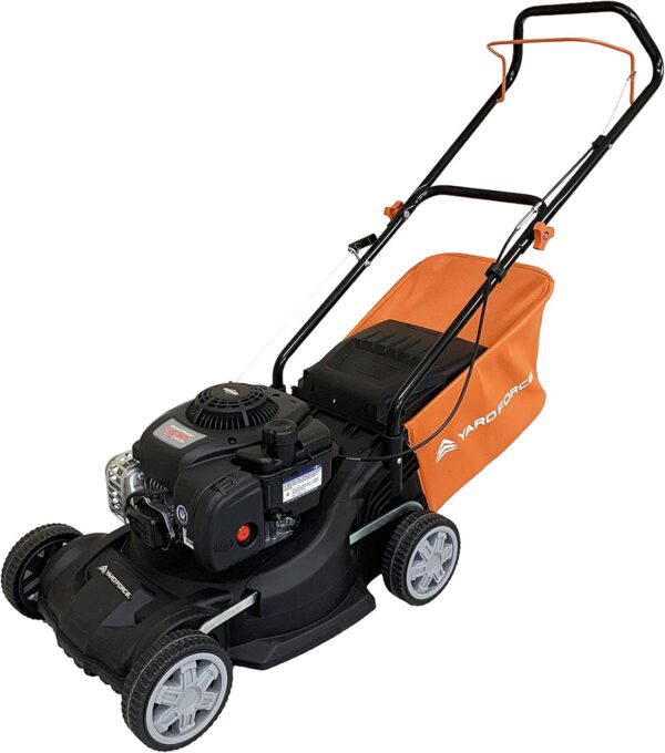 Yard Force 40cm Hand Push Petrol Lawnmower with 125cc Briggs and Stratton 300 Engine GMB40 - Image 2