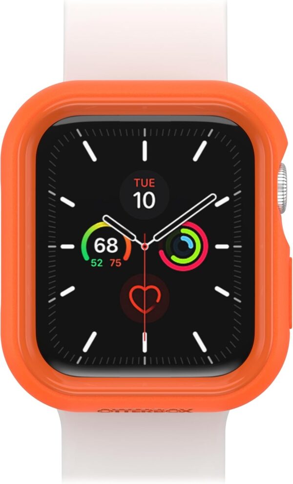 OtterBox Watch Bumper for Apple Watch Series SE/6/5/4-44mm, Shockproof, Drop Proof, Sleek Protective Case, Guards Display and Edges, Orange - Image 2
