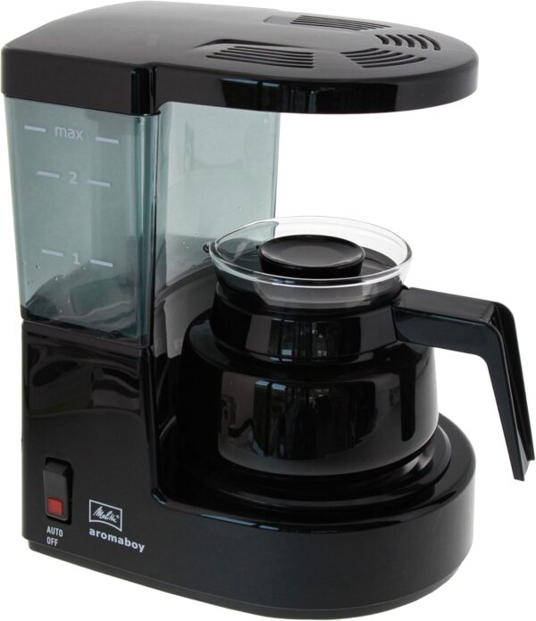 Melitta Filter Coffee Machine, Aromaboy Model, Stainless Steel, Black, Art.No. 6707286 - Image 9