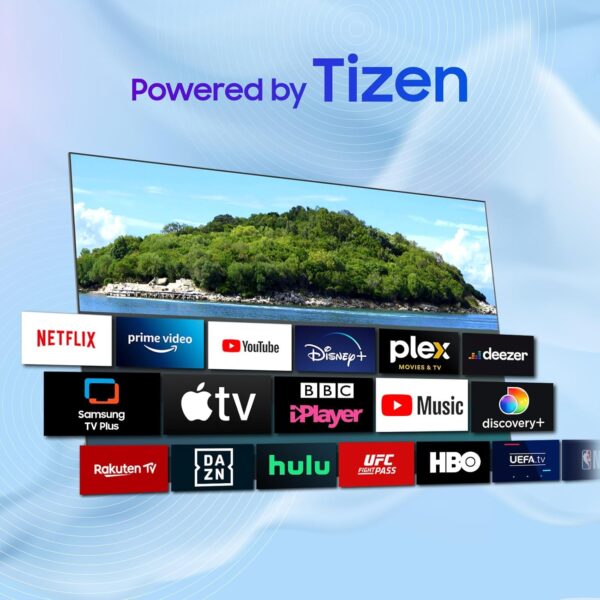 RCA QLED 50 Inch 4K Smart TV, UHD HDR Tizen OS TV with Youtube Netflix Motion Mode, 3 x HDMI 2 x USB WiFi Bluetooth, Large Screen TV for Living Room Home Office - Image 3