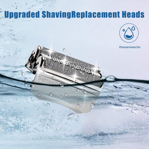 2 Pack Series 7 70S Electric Shaver Head Replacement,Compatible with Braun Series 7 Shavers 720cc, 730cc, 735s, 750cc, 760cc, 790cc - Image 6