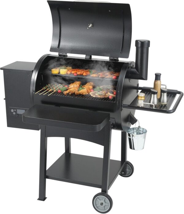Portable Outdoor Cooking Charcoal Grill BBQ with Cart - Heavy Duty 53-inch - Ideal for Camping, Picnics, and Tailgating - Image 2