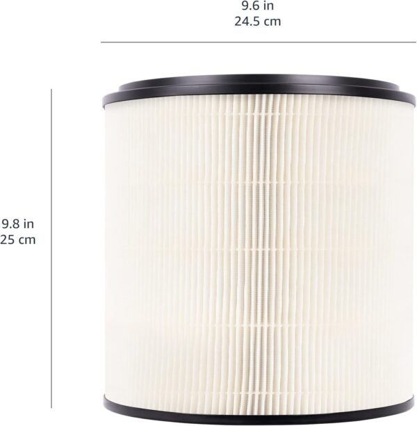 Amazon Basics Air Purifier Replacement Filters for Home Bedroom, With True HEPA Air Filter, 48 m² - Image 7