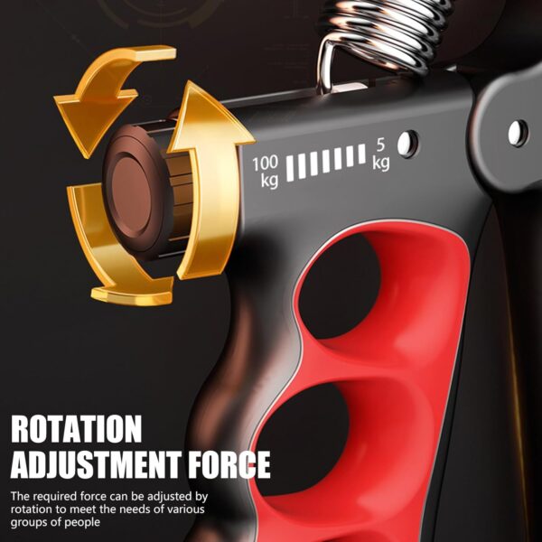 Meiliyizu 5-100Kg Hand Grippers Gym Wrist Expander Adjustable Dynamometer Finger Forearm Trainer Muscle Recover Hand Strengthener - Image 5