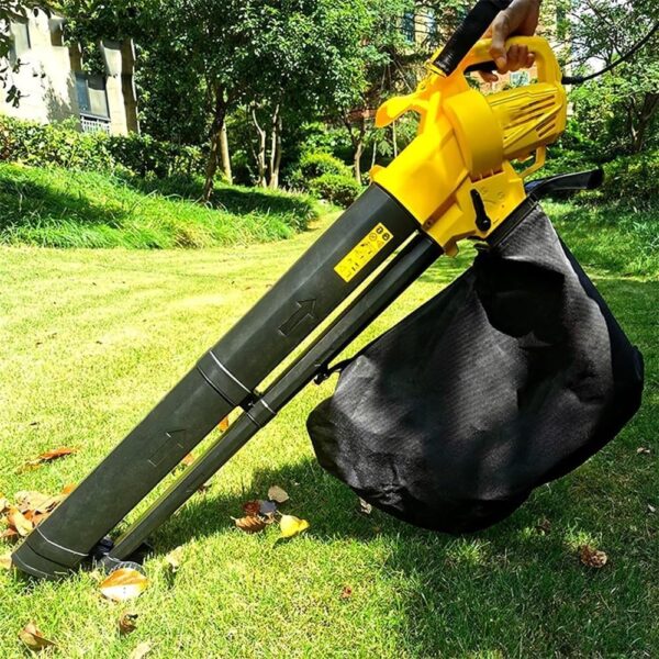 Electric Leaf Blower Vacuum Shredder with Large 35L Bag - 3000W 3-in-1 Variable Speed Electric Blower for Yard Clean-Up and Mulching - Image 2