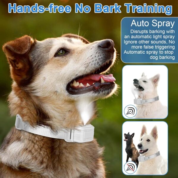 YOLLIT Citronella Bark Collar - Automatic Stop Spray Bark Collar for Medium Large Dogs - Image 3