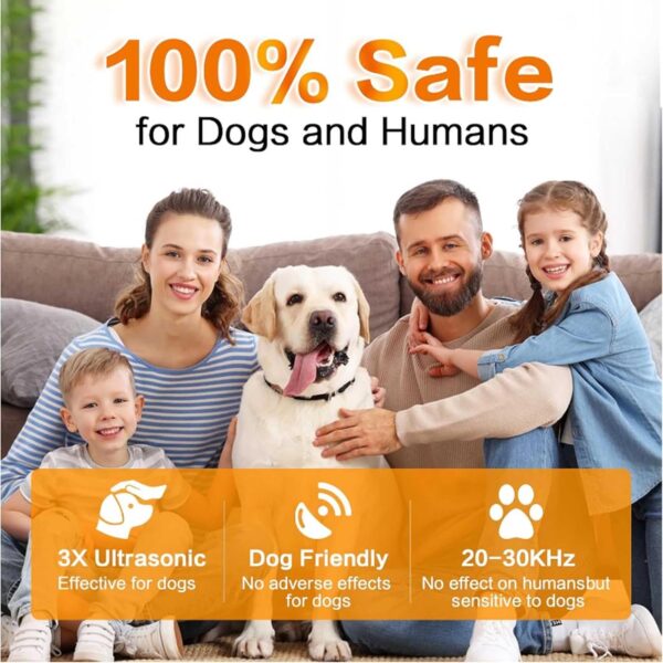 Bark Shield - Barkshield Pro, 2025 New Ultrasonic Dog Repeller - 50ft Long Range Ultrasonic, Anti Bark Collars for Dogs, Correct Dog's Bad Behavior,Better Than Shock Collars or Training Collars (A) - Image 6