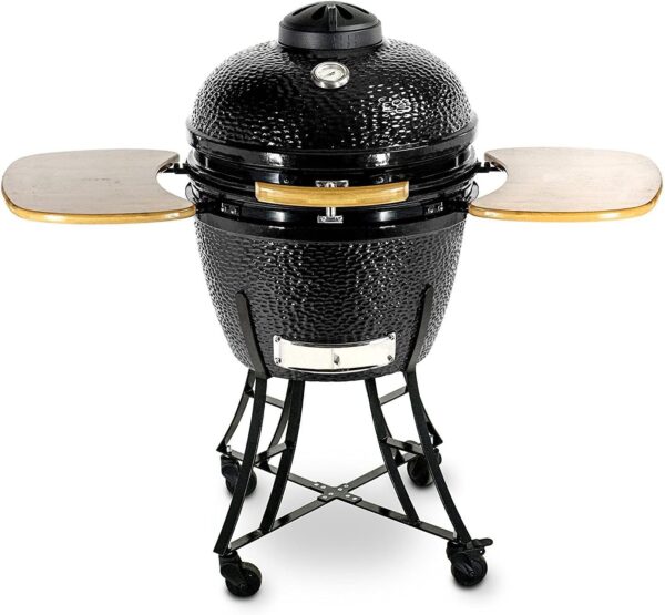 Dracarys Charcoal Kamado Cast Aluminum Top Vent Chimney for Vision Grills Classic B Series 18 Inch Pit Boss 71220, 71240 - Image 8