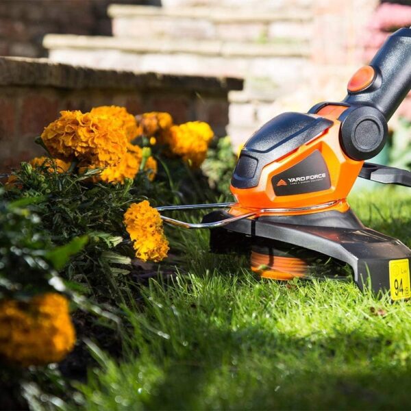 Yard Force 40V 32cm Cordless Lawnmower with Lithium-ion Battery and Quick Charger LM G32 + Grass Trimmer with Adjustable Head, - Image 5