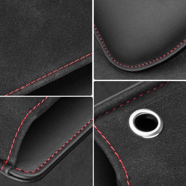 JNNJ Car Seat Gap Filler Organiser, PU Leather Car Organizer for Front Seat Gap Filling, Multi-Function Auto Seat Gap Storage Pocket, Console Side Pocket Storage Box For Cellphones Cards Wallets - Image 6
