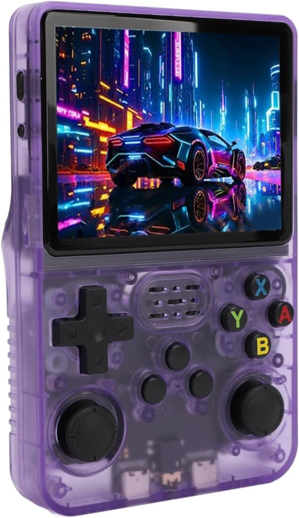 Handheld Game Console Retro Games Consoles with 3.5 Inch IPS Screen,DDR3L 1GB Retro Video Game Console 2100mAh Battery Support Linux and Garlic Dual Stylem, HDMI and TV Output - Image 2