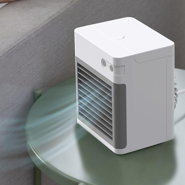 Portable Air Chiller, Quiet Tabletop Misting Cooler Fan, Air Cooler Cooling Fan, Personal Evaporative Air Cooler Fan for Bedroom, Home - Image 10