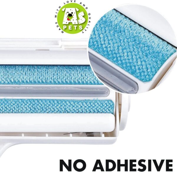 AS PETS Pet Hair Remover Roller – Reusable Dog & Cat Fur Removal Tool for Furniture, Carpets, Sofas, Bedding, Rugs & Clothes – Easy Self-Cleaning Animal Hair Brush - Image 8