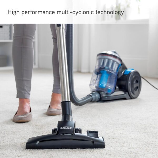Vax Air Stretch Pet Cylinder Vacuum Cleaner | Ideal for homes with pets | Powerful, Lightweight - CCQSASV1P1, Blue, 5.5 - Image 3