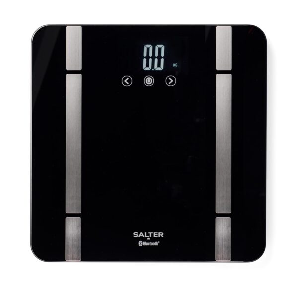 Salter Smart Bathroom Scale – Digital Body Weight Scale, Personal Scale, Measures Body Weight, Fat, Water, Muscle Mass, Bone Mass, BMI and BMR, 8 User, Bluetooth/App Connectivity, SA00432FEU6 - Image 2