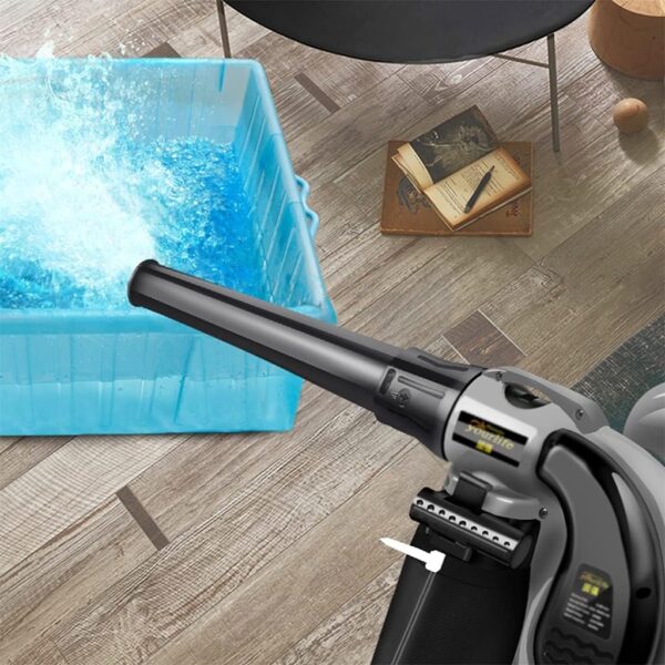 KJZHFOZ Vacuums Electric Leaf Blower Outdoor Vacuum Cleaner High-Power 2500W Industrial Outdoor Dust Collector,Small Computer Blower - Image 4