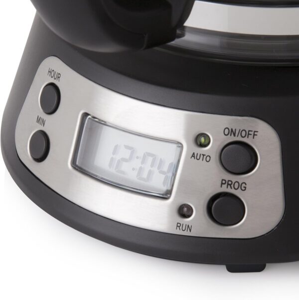 Swan SK13130N Programmable Coffee Maker with Keep Warm Function, LCD Timer, 750ml, 700W, Black - Image 6