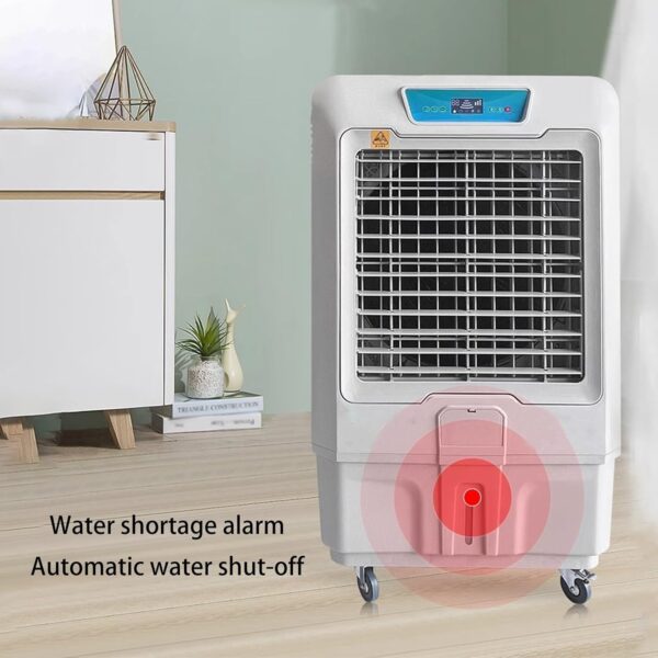 Portable Swamp Cooler, Ductless Air Conditioner with 120°Oscillation, 3 Wind Speed, 4 Ice Packs, Evaporative Air Cooler for Outdoor Indoor - Image 5