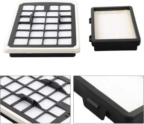 Replacement Filter Kit for Eureka NEN180 Bagless Canister Vacuum Cleaner 2 Piece Set - Image 6
