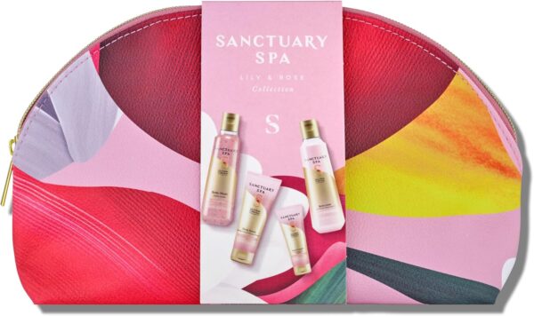 Sanctuary Spa Lily and Rose Collection Gift Set, Vegan, for Women, Birthday, Body and Bath Set - Image 6