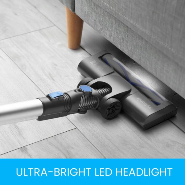 VYTRONIX 3-in-1 Cordless Vacuum Cleaner 22.2V | Powerful & Lightweight | 40 Minute Run Time | Rechargeable Lithium-Ion Battery | Great for Pet Hair Carpets & Hard Floors | Upright Handheld Stick - Image 7