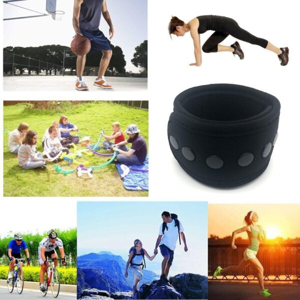Wanty Adjustable Widen Buckle Arm Bracelet Wear Band Ankle Wristband Band with Mesh Pouch for Fitbit ONE/Fitbit Flex 2/ Fitbit ALTA/ALTA HR/Activity Tracker/Garmin Fitness Band - Image 7