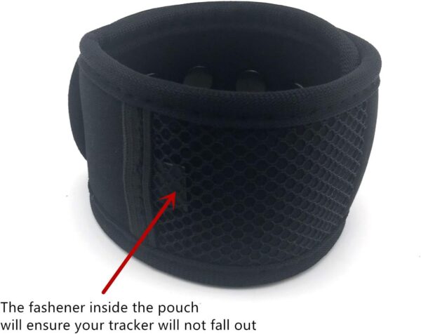 Wanty Adjustable Widen Buckle Arm Bracelet Wear Band Ankle Wristband Band with Mesh Pouch for Fitbit ONE/Fitbit Flex 2/ Fitbit ALTA/ALTA HR/Activity Tracker/Garmin Fitness Band - Image 5
