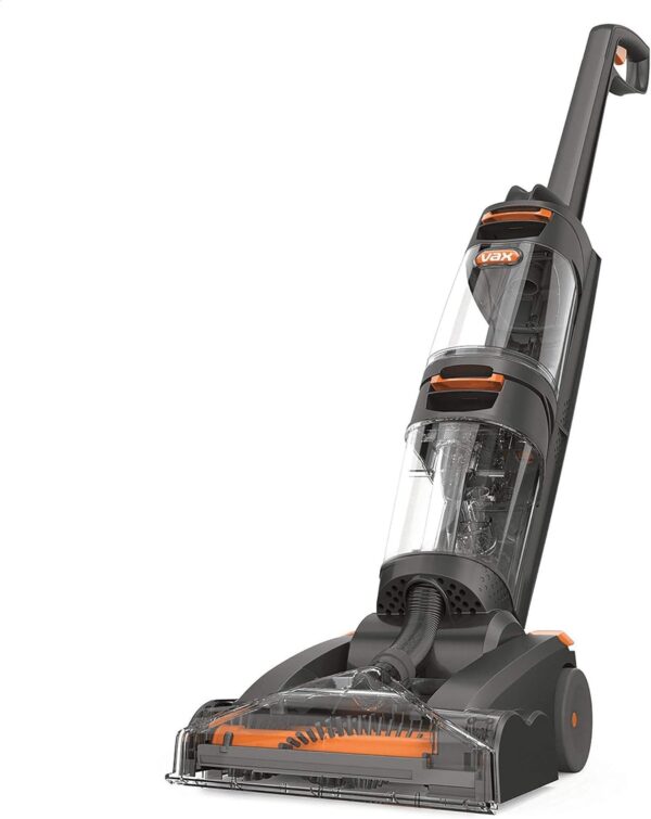 Vax Dual Power Carpet Cleaner and Washer, Stain Remover With Dual Rotating Brushbars, Twin Tank Technology, W86-DP-B, 2.7L, 800W, Orange [Energy Class A] - Image 2