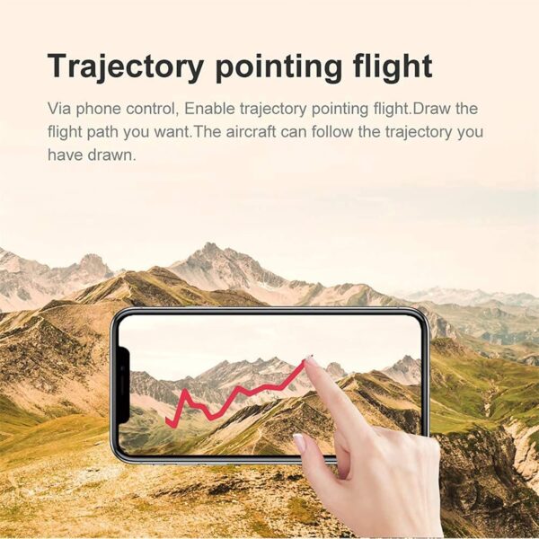 TsoLay 4K Drone, Remote Control Aircraft HD Aerial Four-axis Aircraft with Dual cameras, Foldable 15 Mins Flight Time Allow Gesture Photo, Optical flow positioning fixed point, for Beginners - Image 7