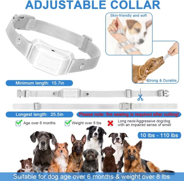 YOLLIT Citronella Bark Collar - Automatic Stop Spray Bark Collar for Medium Large Dogs - Image 5