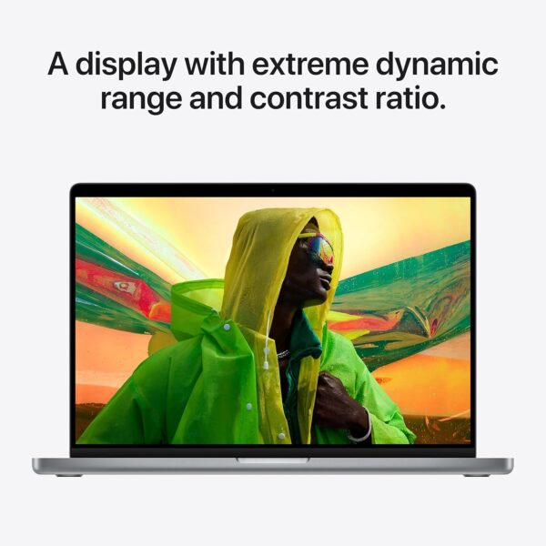 Late 2021 Apple MacBook Pro with Apple M1 Chip (16 inch, 32GB RAM, 1TB SSD) Space Gray (Renewed) - Image 6