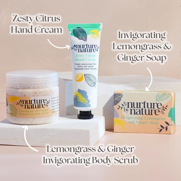 Nurture by Nature Relax & Uplift Pamper Gifts for Women - Mothers Day Gifts, Spa Gift Set Self Care Kit, Bath Salts, Bath Bombs, Cruelty Free Bath Sets, Mothers Day Hamper, Relaxation Gifts for Women - Image 5
