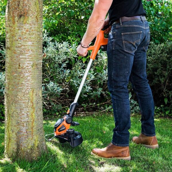 Yard Force 40V 32cm Cordless Lawnmower with Lithium-ion Battery and Quick Charger LM G32 + Grass Trimmer with Adjustable Head, - Image 4