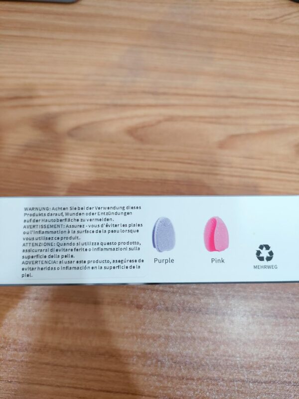 HieerBus Silicone Face Scrubber,Manual Exfoliating Brush,Handheld Facial Cleansing Brush for Women Men-Blackhead Removing Pore Cleansing Massaging for Sensitive, Delicate, Dry Skin (3rd-Pink+Purple) - Image 12